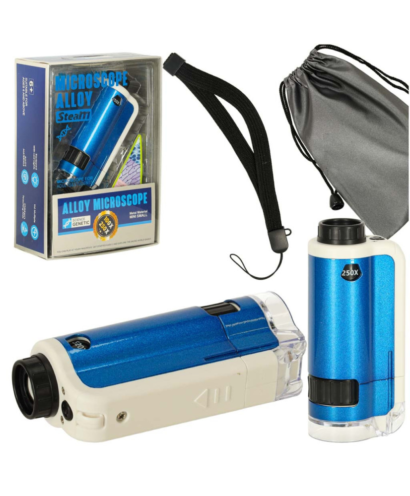 Educational portable pocket microscope for children