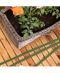Tomato plant stake pole 120 cm 10 pcs