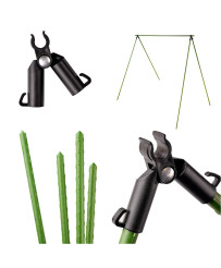 Tomato plant stake pole 120 cm 10 pcs