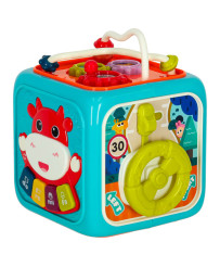 Educational cube interactive piano 6in1 Bibi-inn blue