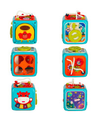 Educational cube interactive piano 6in1 Bibi-inn blue