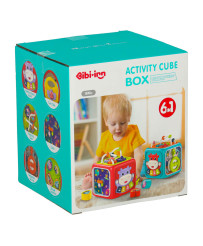 Educational cube interactive piano 6in1 Bibi-inn blue