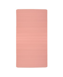 Mata do ćwiczeń jogi gimnastyczna treningowa fitness karimata gruba 1,5cm różowa + pokrowiec