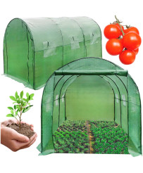 Foil tunnel garden...