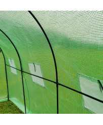 Foil tunnel garden greenhouse for vegetables plants 3x2x2 m