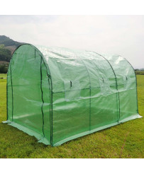 Foil tunnel garden greenhouse for vegetables plants 3x2x2 m