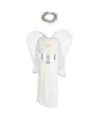Carnival angel costume 4 el size S
