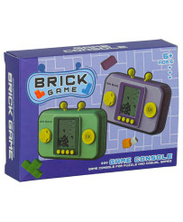 Electronic arcade game portable console gray