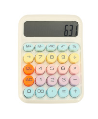 Office calculator round buttons