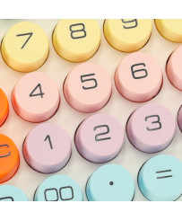 Office calculator round buttons
