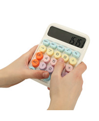 Office calculator round buttons