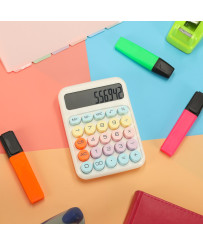 Office calculator round buttons