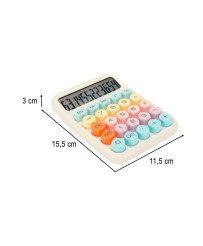 Office calculator round buttons