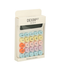 Office calculator round buttons