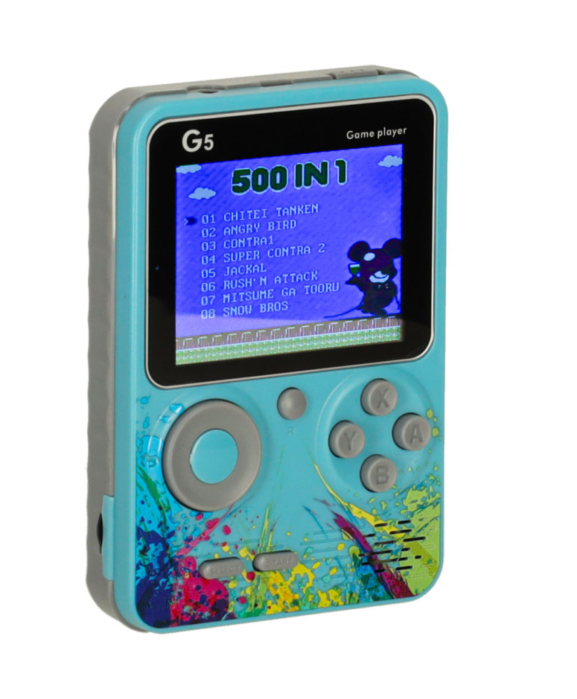 Retro mini portable gaming console