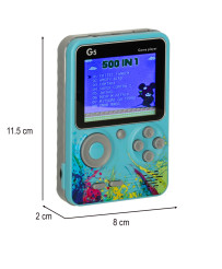 Retro mini portable gaming console
