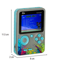 Retro mini portable gaming console