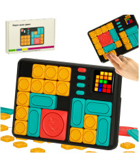 Magnetic sliding puzzle -...