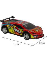 RC sports car red