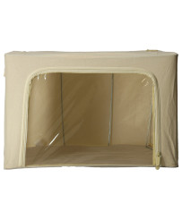 Bedding organizer bag with storage rack 100L