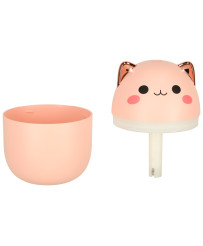 Air humidifier oil diffuser kitty pink
