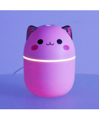 Air humidifier oil diffuser kitty pink