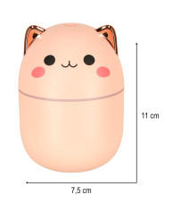 Air humidifier oil diffuser kitty pink