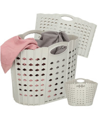Laundry basket folding...