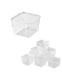 Acrylic desk organizer set of 25 el.