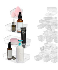 Acrylic desk organizer set of 25 el.