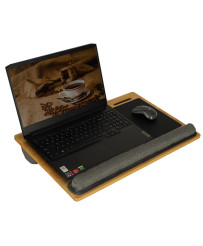 Laptop table stand wooden