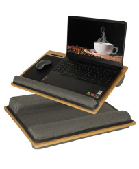 Laptop table stand wooden