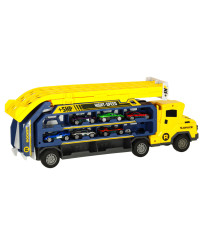 Caravan with racetrack...