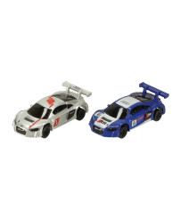 Police car racing track 64x38.5cm