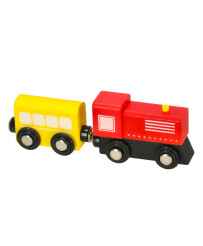Wooden train train locomotive city 50 el