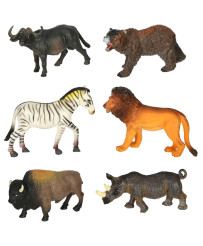 Figures zoo animals set of 31 el.