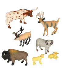 Figures zoo animals set of 28 el.