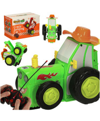 Tractor RC tractor jumping...