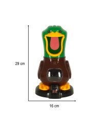 Hungry duck target shooting 2 ball guns