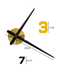 Sticker wall clock 100-120...