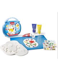 Finger paints in a case...