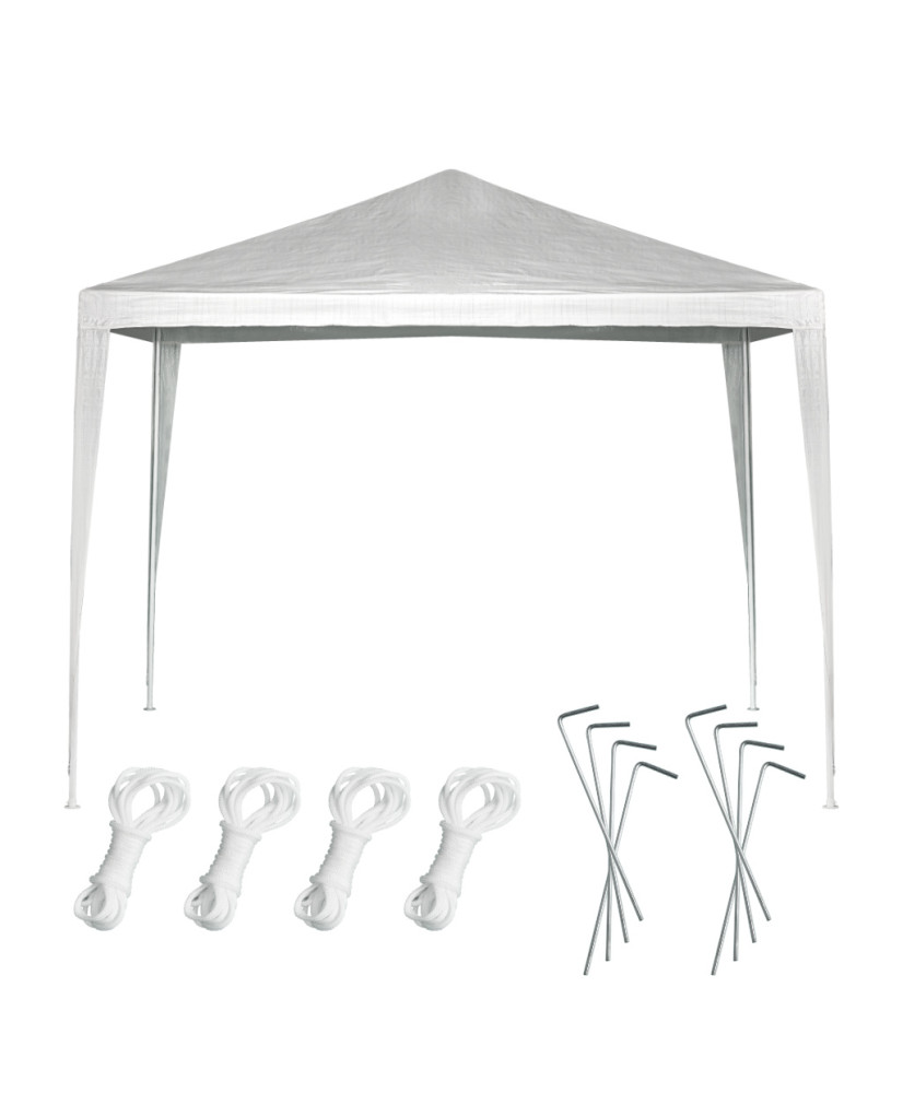 Tent garden party pavilion commercial gazebo white 3 x 3 m