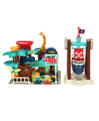 Creative blocks ball track dinosaur park 121sz