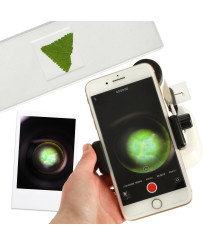 Scientific educational school microscope for children