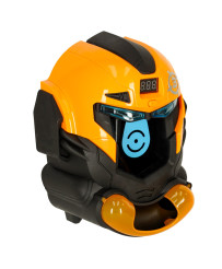 Target shooting robot head arcade game set gun + balls