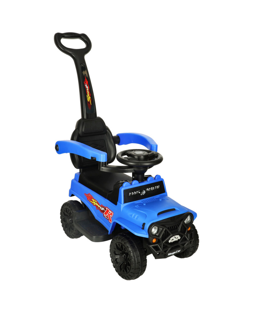 Push ride off-road car with sound and lights blue