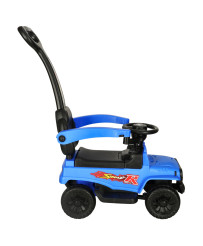 Push ride off-road car with sound and lights blue