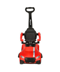 Rider push car 3in1 with sound lights red
