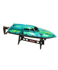 Remote control boat RC Revolt ILLUMINATOR green