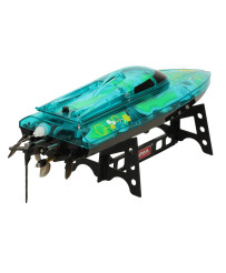 Remote control boat RC Revolt ILLUMINATOR green